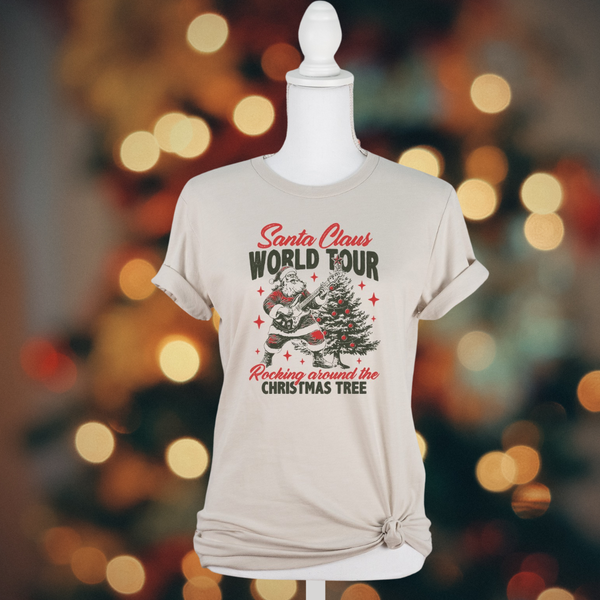 Santa World Tour Tee S-2XL