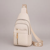 Faux Leather Crossbody Sling Bag