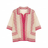 Amanda Crochet Cardigan S-L