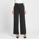 Black Dress Pants W/Belt Loops S-3XL
