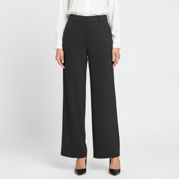 Black Dress Pants W/Belt Loops S-3XL