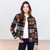 Reversible Plaid Jacket S-XL
