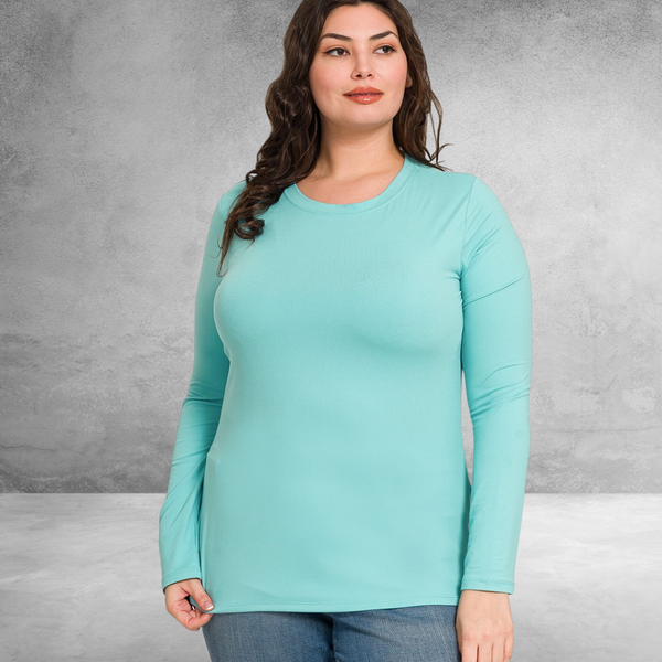 Mint Buttery Soft Layering Top 1XL-3XL
