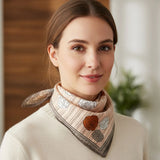 Fall Variety Silky Square Scarf