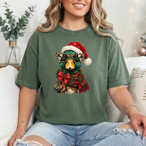 Bougie Mallard Duck Christmas Tee S-2XL
