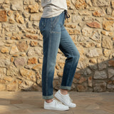 Judy Blue High Waist Vintage Washed Denim Jogger