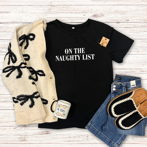Naughty List Tee S-XL