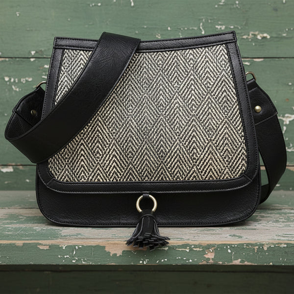 Bailey Black Contrast Crossbody