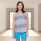 Tribal Print Sleeveless Top S-XL