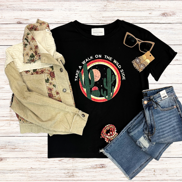 Take A Walk On The Wild Side Tee S-XL