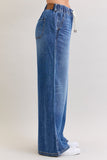 Judy Blue High Waist Palazzo Featherweight Denim
