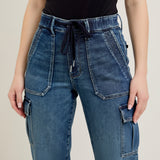 Judy Blue High Waist Vintage Washed Denim Jogger
