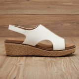 Corkys White Volta Wedge