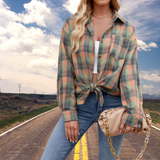 Cassie Flannel Shirt S-XXL