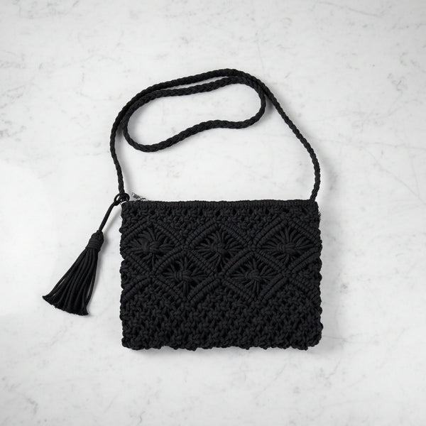 Val Macrame Crossbody