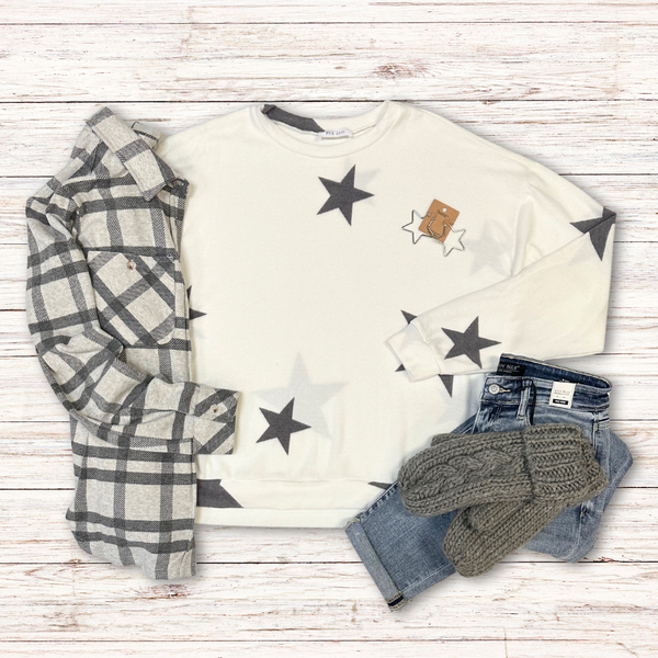 Star Pullover S-L