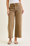 Judy Blue High Waist Ankle Wide W/Vintage Front Yoke