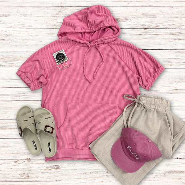 Molly Hooded Pullover Top S-3XL