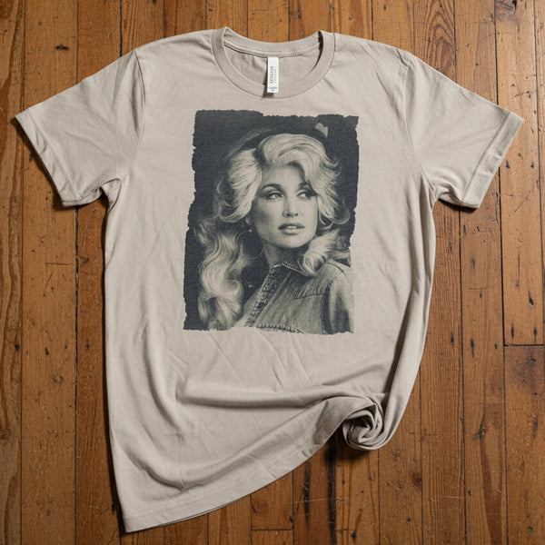 Vintage Vibes Beige Dolly Tee S-XL