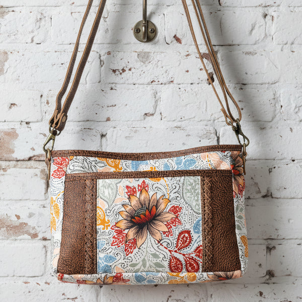 MesaTrail Dahlia Crossbody Bag In Wild Floral Print