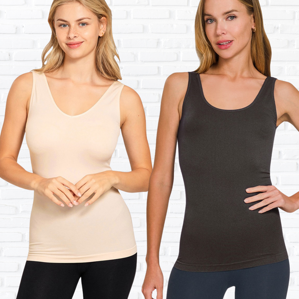 2 Way Seamless Tank S-XL