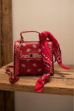 Red Bandana Crossbody/Satchel