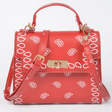 Red Bandana Crossbody/Satchel