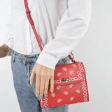 Black Bandana Crossbody/Satchel