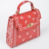 Red Bandana Crossbody/Satchel
