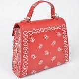 Red Bandana Crossbody/Satchel