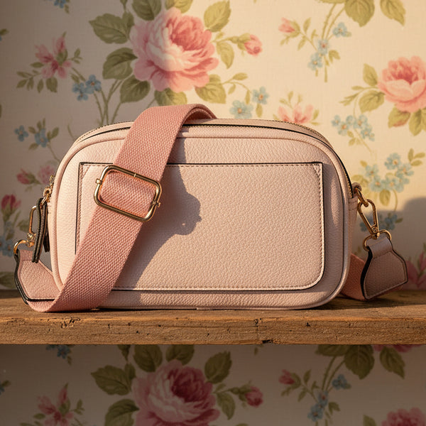 Sky Dual Zip Crossbody W/ Slip Pocket 6 Colors