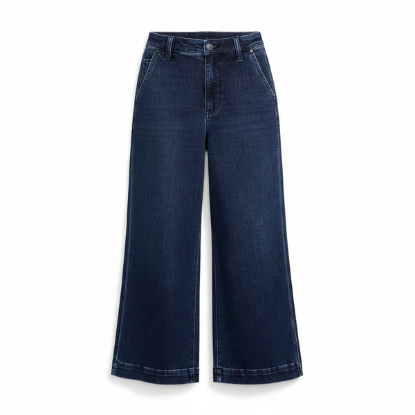 Judy Blue High Waist Ankle Wide Leg Trouser