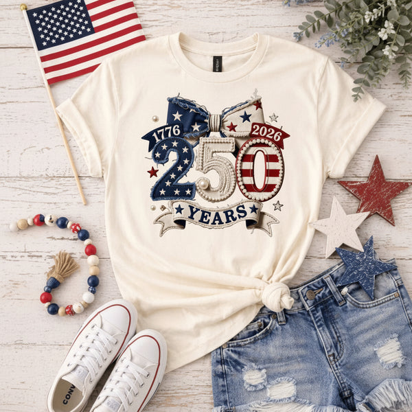 250 Years Tee S-XL