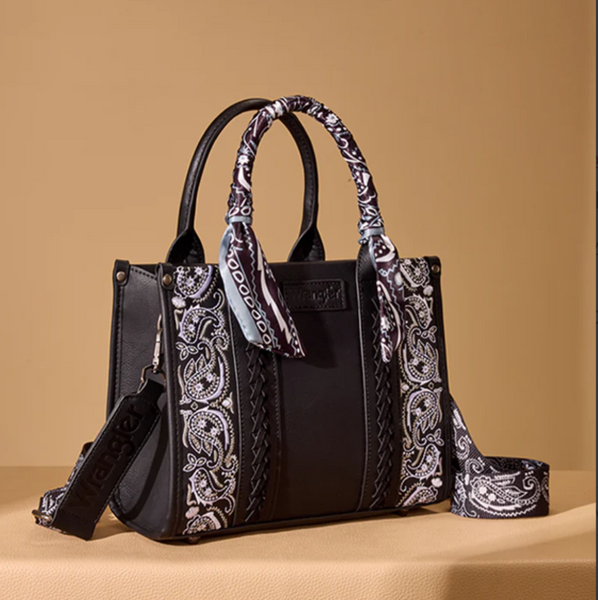 WRANGLER WESTERN DESERT PAISLEY TOTE BAG