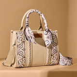 WRANGLER WESTERN DESERT PAISLEY TOTE BAG