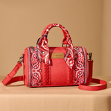 Wrangler Desert Paisley Barrel Crossbody Bag