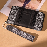 Wrangler Paisley Print Wristlet Wallet