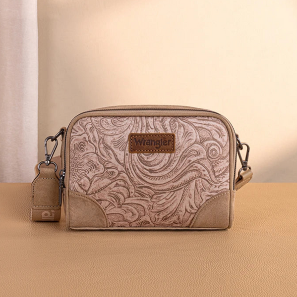 Wrangler Vintage Floral Crossbody Bag