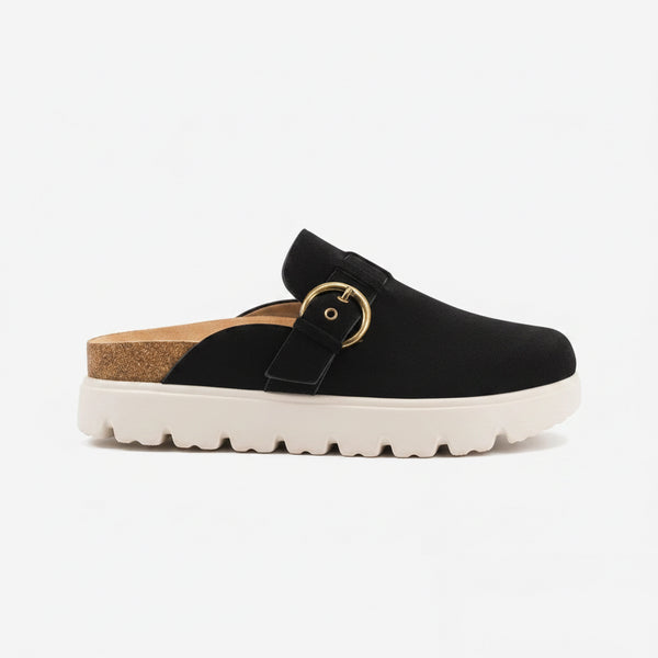 CORKY'S HEY GIRL TARDY BLACK FAUX SUEDE SHOE