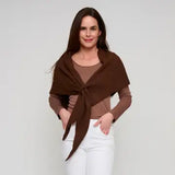Open Wrap Shawl Jules Fashion Scarf with Loop