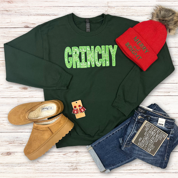 Grinchy Sweatshirt S-2XL