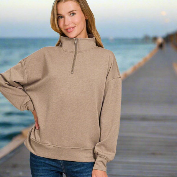 Cocoa Scuba Quarter-Zip S-L