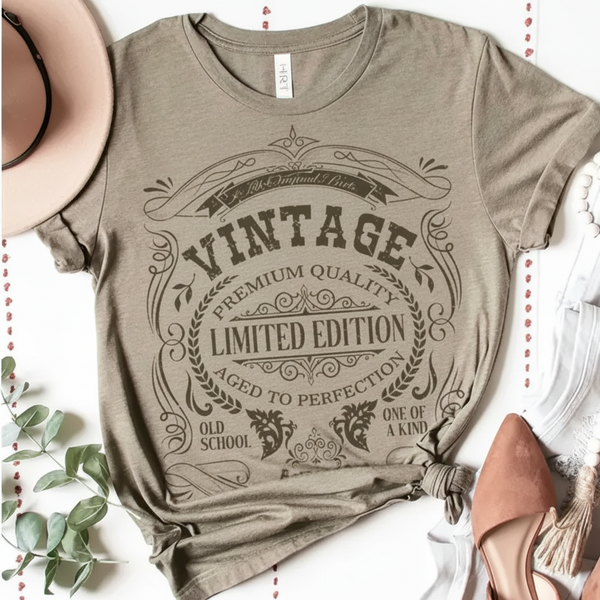 Vintage Aged To Perfection Tee S-XL
