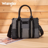 Wrangler Canvas Fringe Tote Bag 3 Colors