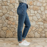 Judy Blue High Waist Vintage Washed Denim Jogger
