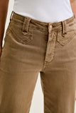 Judy Blue High Waist Ankle Wide W/Vintage Front Yoke
